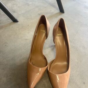 Mango Women's Nude Heels